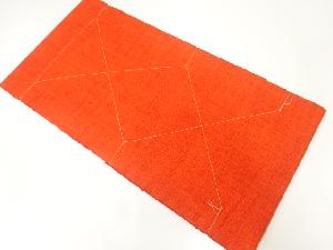 未使用品　手織り真綿紬名古屋帯